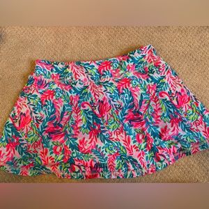 UPF 50+ LUXLETIC AILA SKORT Surf Blue Flim Flam Size M